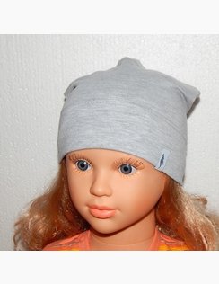Prechodná čiapka BAMBI Melír Grey