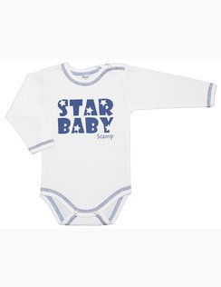 Chlapčenské body   STAR BABY blue