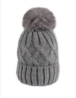 Dámska zimná čiapka Winter Grey