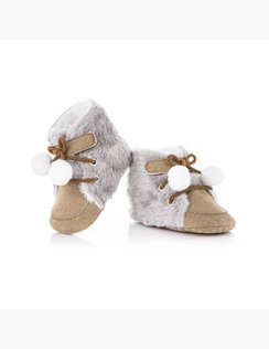 Zimné Topánočky NICE BROWN