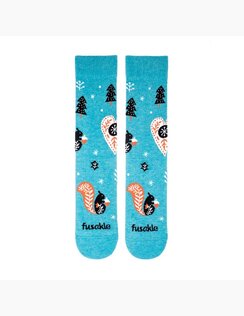 Veverička veselé dievčenské ponožky