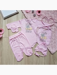 Kojenecká súprava  Uzlíček GIRL 