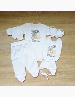 Kojenecká súprava Uzlíček White