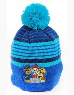 Chlapčenská čiapka s brmbolcom "Paw Patrol"