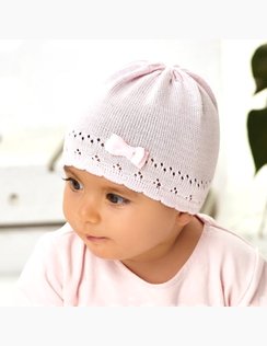 Kojenecká pletená čiapka Ajs Ivy