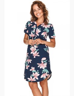 Dámska nočná košeľa Larisa  Dark Blue