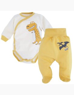 Body + Polodupačky Dino Mustard