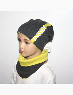 Chlapčenská čiapka a tunel AJS INSIDE 