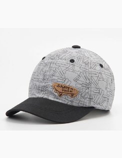 Chlapčenská šiltovka  Skate Grey