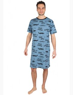 Pánska Nočná Košela SAIL AWAY