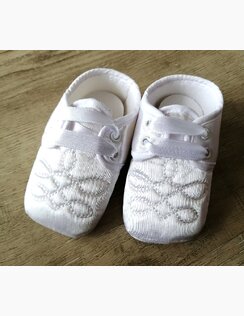  Topánočky na krst Leo