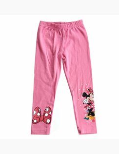 Dievčenské legíny Minnie Mouse Pink