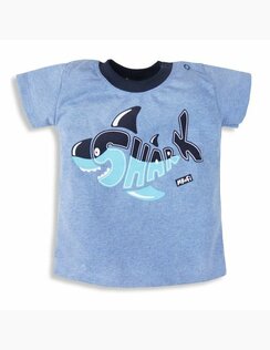 Krátke tričko pre chlapca Shark 