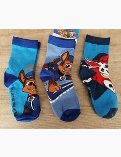 Detské ponožky Paw Patrol HERO 3 PACK