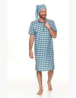 Pánska Nočná Košela Mišo Blue