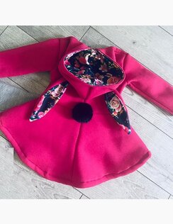  Prechodný Kabátik Sweet Bunny Flowers