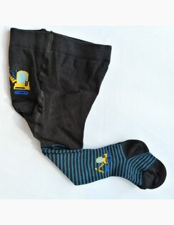 Detské Pančušky Bagger Graphite