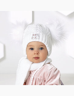 AJS Zimná  čiapka a šál Angely