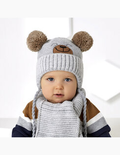 AJS Zimná čiapka a šál Martin