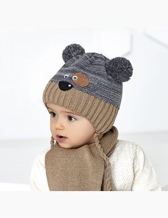 AJS Zimná čiapka a šál Rupert