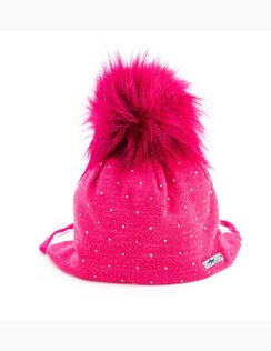 Detská zimná čiapka Kajka Magenta