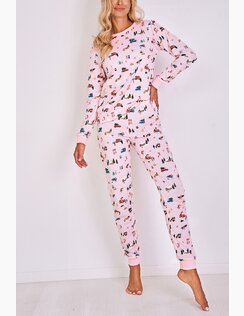 Dámske vianočné pyžamo Laura