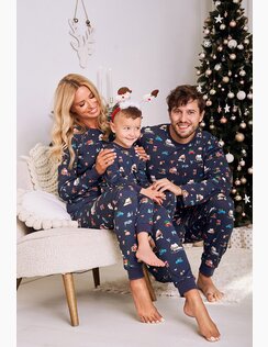 Chlapčenské vianočné pyžamo Mikolaj