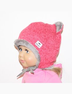 Čiapka na zimu Macik Girl 