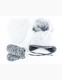 Zimný set Majka - čiapka, šál a rukavice 