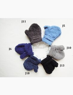 Zimné rukavičky Huňaté BOY 12 cm