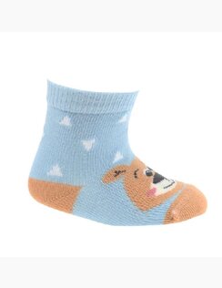 Baby ponožky Teddy Blue
