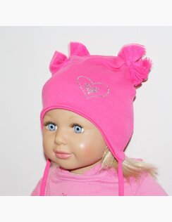 Dievčenská čiapka jar jeseň Mariola