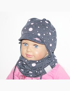 Dievčenská čiapka EDKA Bubles