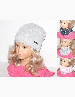 Wika Bubles čiapka a nákrčník