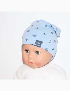 Kojenecká čiapka Timo Kotva Blue
