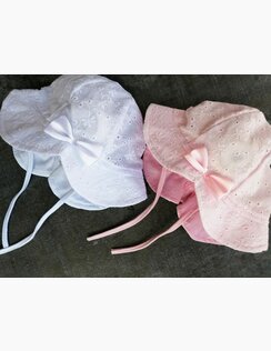 Kojenecká čiapka na leto Lucka