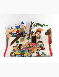 Sada detských vreckoviek so vzorom