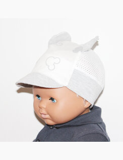 RADA Letná čiapka Miško Grey