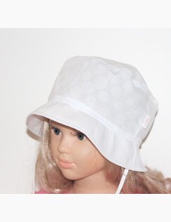 Dievčenský Klobúk Zitka White