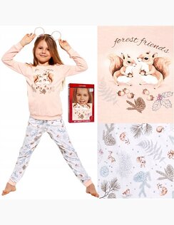 Dievčenské pyžamo SQUIRREL/ VEVERIČKA