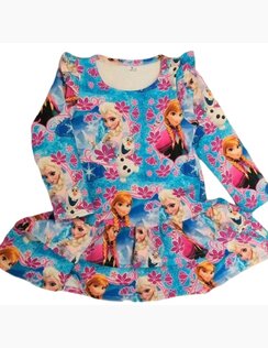 ŠATY pre dievčatá Frozen Olaf