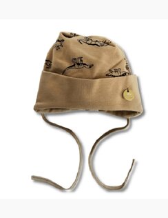 Čiapka pre bábätko KID Dino Beige