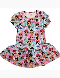 Letné ŠATY Happy LOL