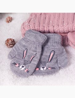 Zimné rukavičky Bunny 12 cm