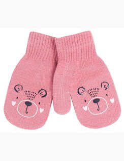 Zimné rukavičky Bear Duff Pink 12 cm