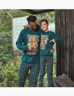 Pánske vianočné  pyžamo Cookie