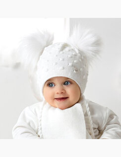 AJS Zimná čiapka a šál Anji