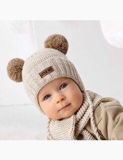 AJS Zimná čiapka a šál Elmer