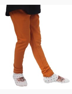 Dievčenské zateplené legíny Cinnamon