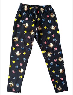 Dievčenské legíny Unicorn Dark Blue